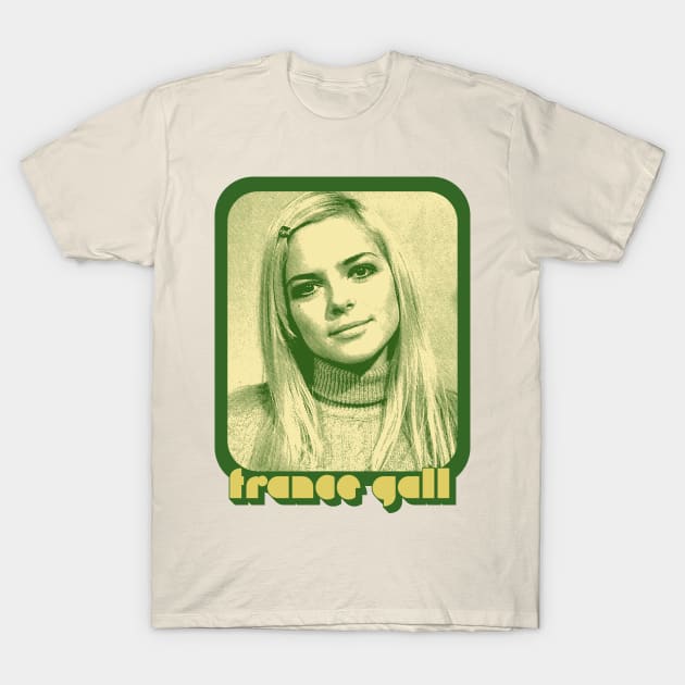 France Gall / Original Retro Style Design T-Shirt by DankFutura